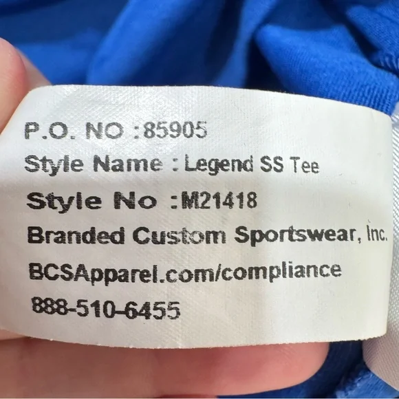 Royal Blue Florida Gators Softball Performance T-Shirt Nike Dri-fit Men's XL - Picture 8 of 12